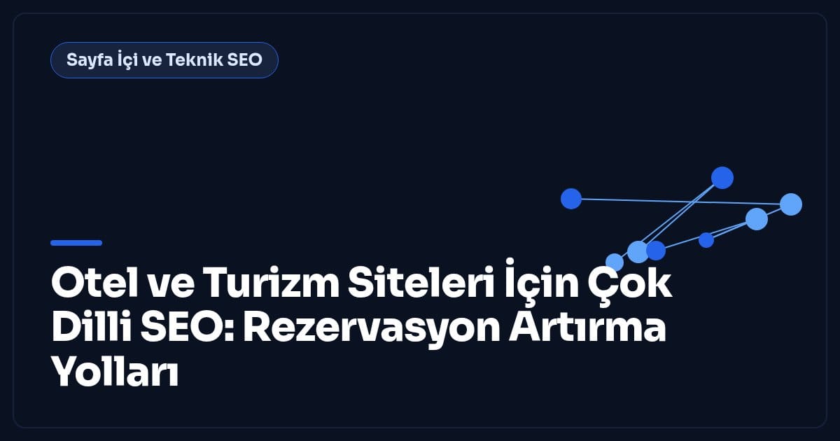 Otel ve Turizm Siteleri İçin Çok Dilli SEO: Rezervasyon Artırma Yolları Otel işletmecilerinin veri analizlerini incelediği profesyonel çalışma alanı.