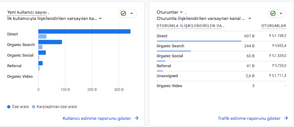 Vaka analizi: SEO Vaka Analizi - 2 Ayda %809,9 Kullanıcı Artışı