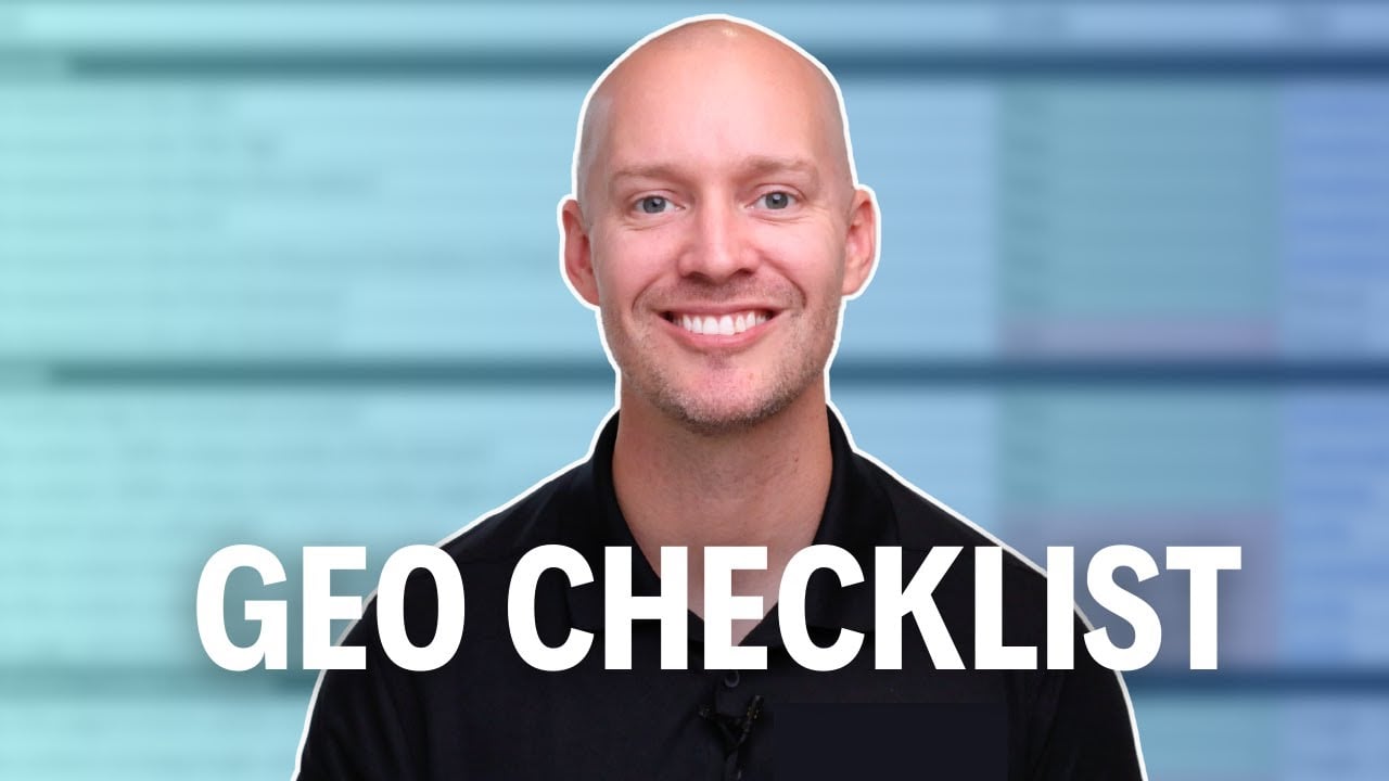 AI SEO & GEO: The Ultimate Checklist for 2026