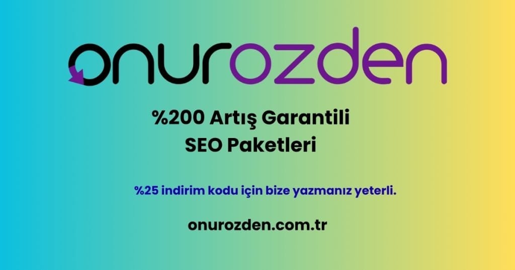 Onur Özden Web Çözümleri SEO Paketleri